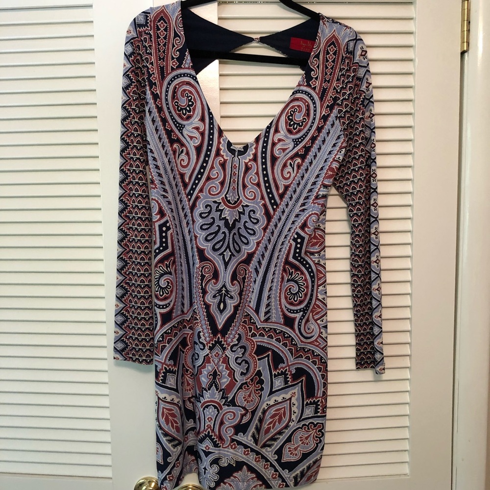 Tigerlily Long Sleeved Printed Dress